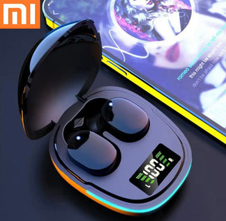 Waterproof sports wireless earphones with microphone