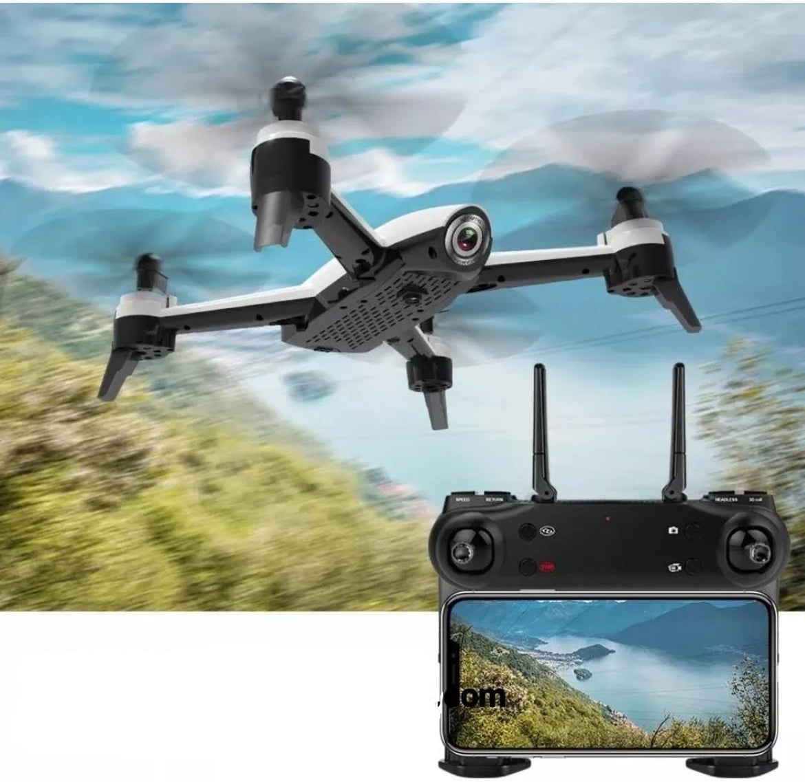 Drone con telecamera, GPS e connessione Wi-Fi!