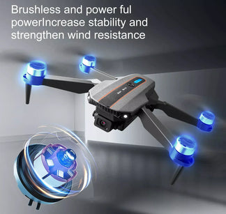 Folding drone with 8K-HD camera, 5G Wi-Fi connection 30-minute flight