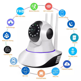 1080p HD Wireless HD camera motorized Motorized Wi-Fi Motorized Chamber
