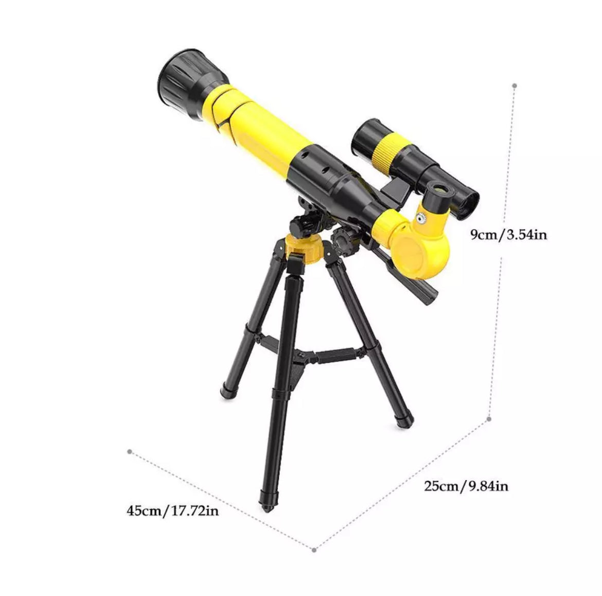 Potente telescopio astronomico professionale HD con zaio alto e treppiede"