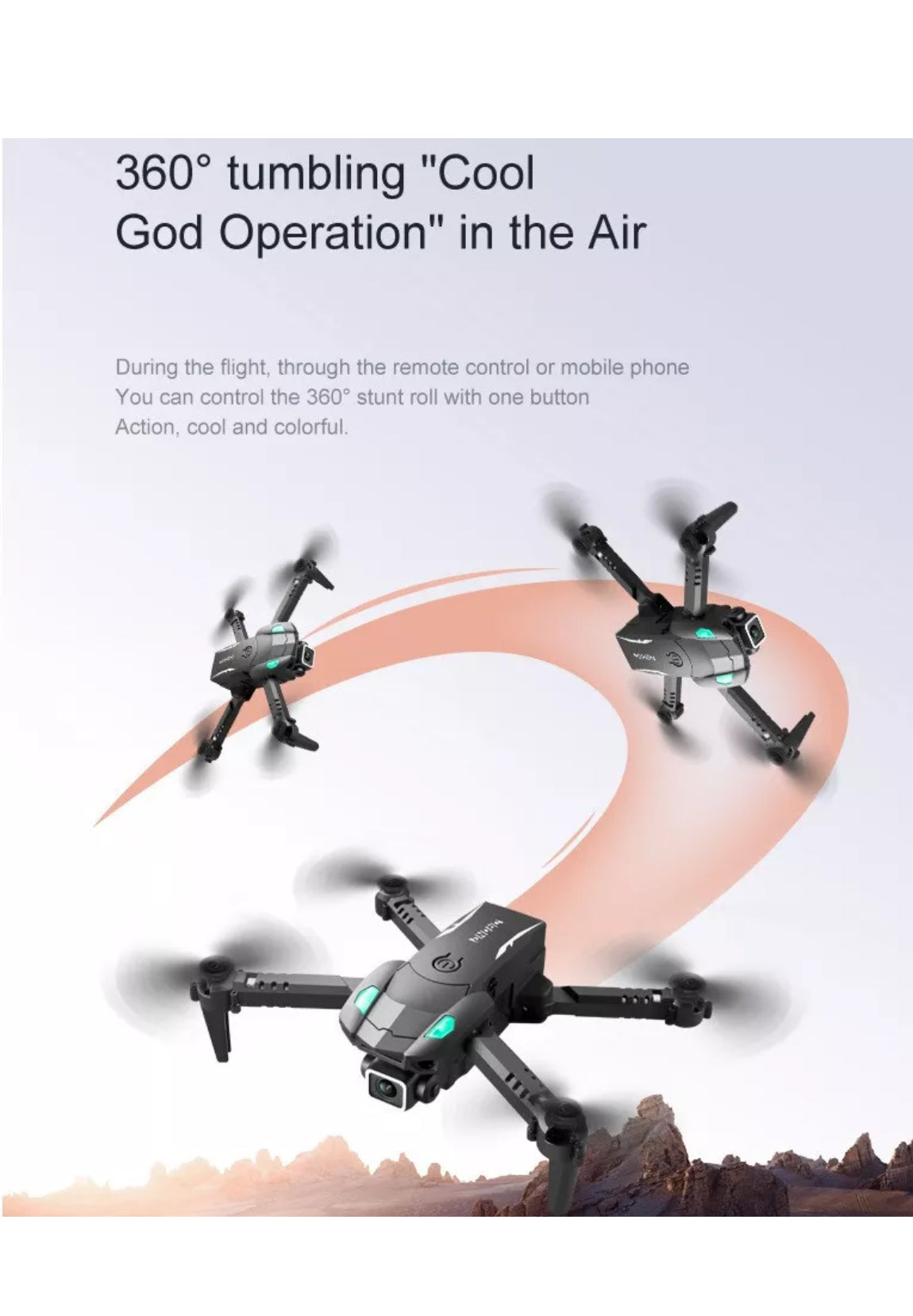 Mini Drone Quadcoptero with camera: Key and spare parts in homage