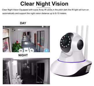 1080p HD Wireless HD camera motorized Motorized Wi-Fi Motorized Chamber