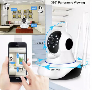 1080p HD Wireless HD camera motorized Motorized Wi-Fi Motorized Chamber