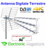 Antenna tv digitale terrestre UHF esterna con filtro 5g