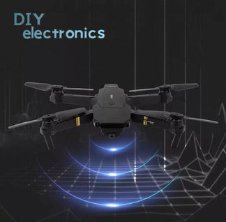 Mini Drone 4K Quadricottero Piega e Vola con Telecamera, Comando da Smartphone o Telecomando, Connessione WiFi