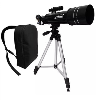 Travel telescope with backpack, refractor telescope for astronomy
