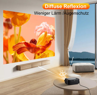 Full HD 1080p movie projector suitable for all devices