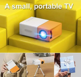 Mini portable projector HD LED Videoprojector Home Cinema TV
