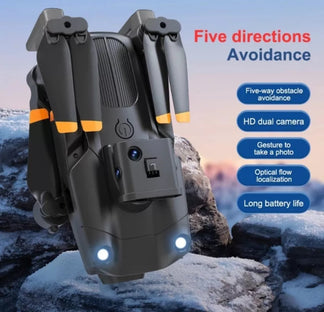 Explorer with style: Double Drone HD camera Wi-Fi Folding With Custody and Accessories