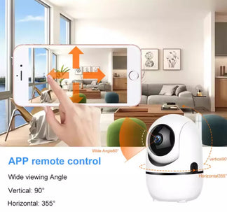 Internal security camera 1080p Wi-Fi with infrared movements and audio detection