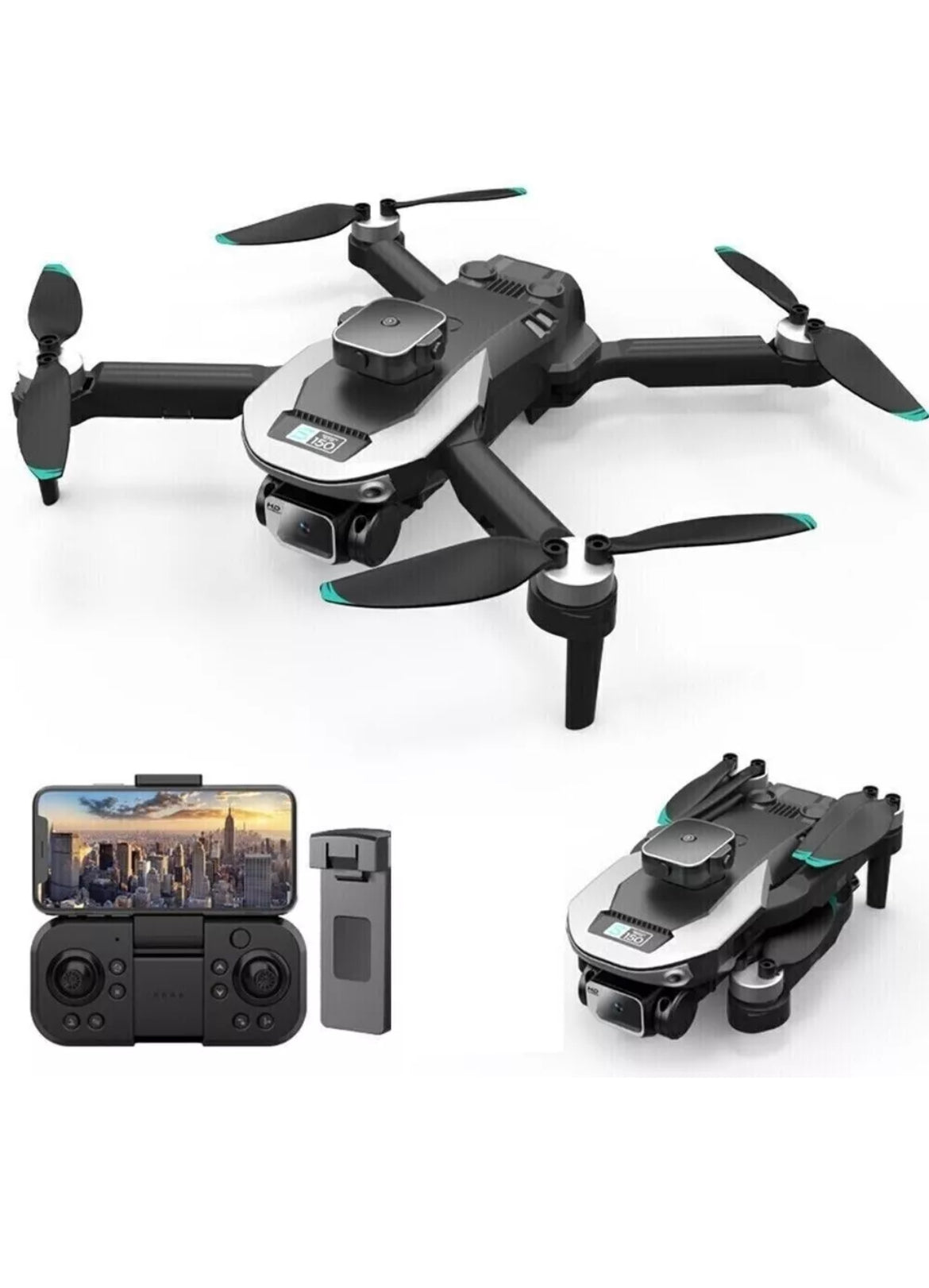 Drone  con  fotocamera 4k GPS e sensori anti ostacolo professionale