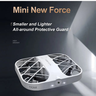 Quadricotterro 4k mini toy plane with 3 batteries