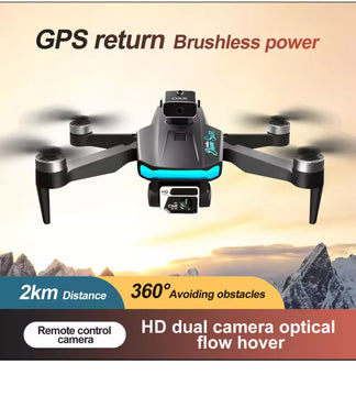 Mini light and folding drone with camera, GPS Return and Drone Porta Bag