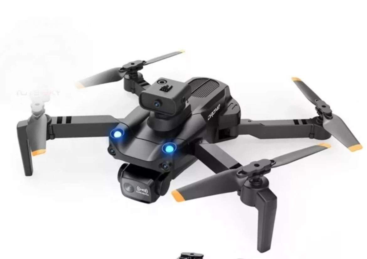 Esplora con stile: Drone doppia fotocamera HD Wi-Fi pieghevole con custodia e accessori