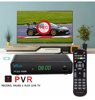 Full HD HDMI SCART USB HDTV DVB-S2 digital receiver for satellite