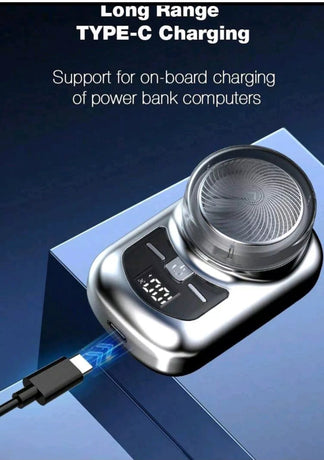 Mini portable electric razor with USB charger