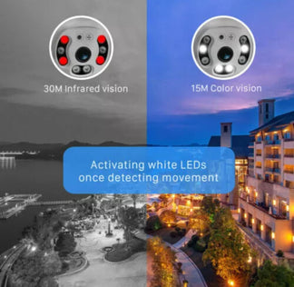 2x Wi-Fi external cameras