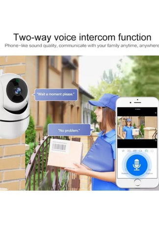 Wi-Fi 720p Camera for interiors with night vision