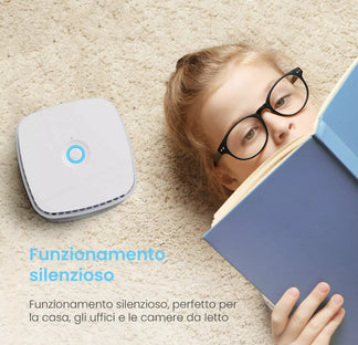 Air purifier 4 in 1 to active coal