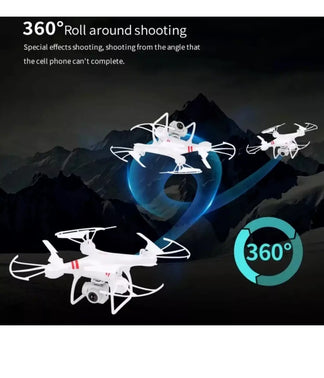 Drone with 4K video camera, return button, Wi-Fi remote control