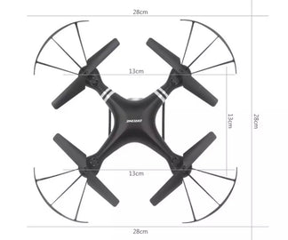 Professional quadricottero drone with 6 axes with gyroscope, barometer and Wi-Fi camera