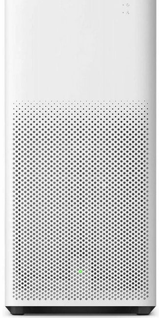 White portable air purifier