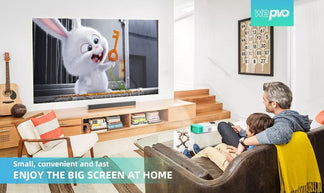Mini portable projector for cartoons, outdoor movies
