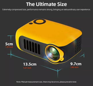 4K 1080p mitigue compact Home cinema projector with HD port for Smart TV