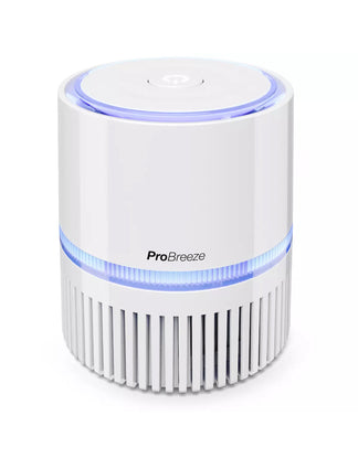 Small air purifier with True filter and night light