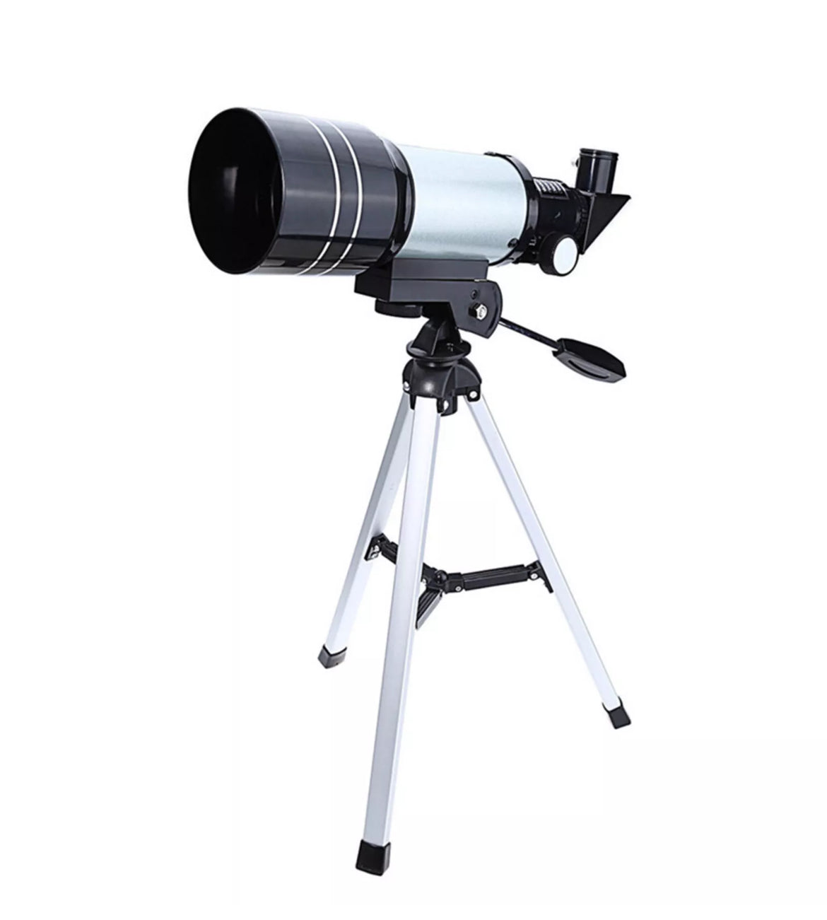 Telescopio monoculare astronomico focale f300/70m con treppiede cavalletto stabile