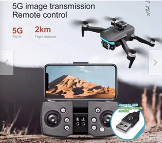 Mini light and folding drone with camera, GPS Return and Drone Porta Bag