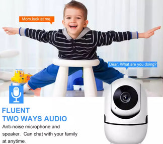 Internal security camera 1080p Wi-Fi with infrared movements and audio detection