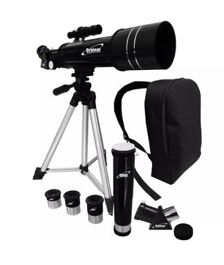 Travel telescope with backpack, refractor telescope for astronomy