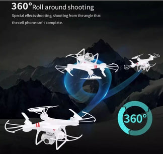 Professional quadricottero drone with 6 axes with gyroscope, barometer and Wi-Fi camera