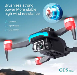 Mini light and folding drone with camera, GPS Return and Drone Porta Bag
