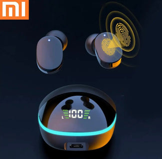 Waterproof sports wireless earphones with microphone