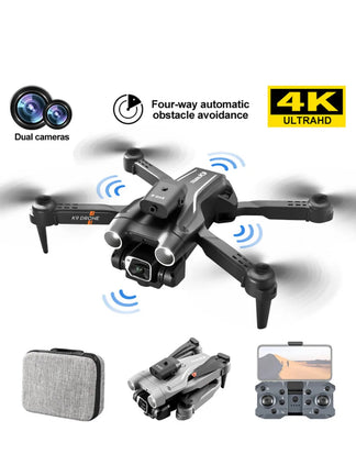 Drone with three cameras, carbon fiber structure and 360 ° obstacle avoidance function