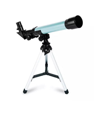 Monocular astronomical telescope with easel