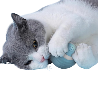 Giocattolo per Gatti Elettrico Palla Interattiva Ricaricabile