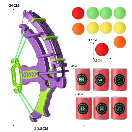 Gioco da Tavolo Montessori Slingshot con Palline Appiccicose