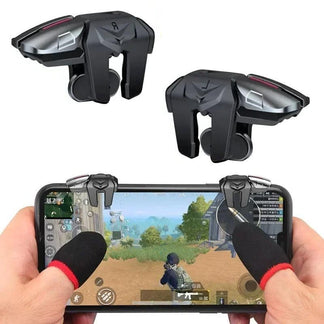 Grilletto per Giochi G21 a Sei Tasti per Smartphone, Universale per PUBG e Altri Giochi, per iOS e Android