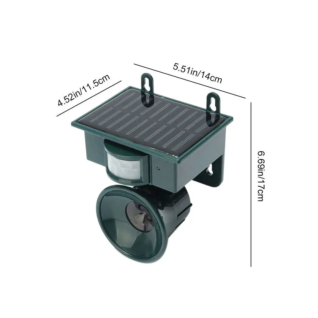 Motion Sensor Bird Deterrent for Crows: Ideal Pigeon Repeller with Sound Scarer MigliorPrezzi.com