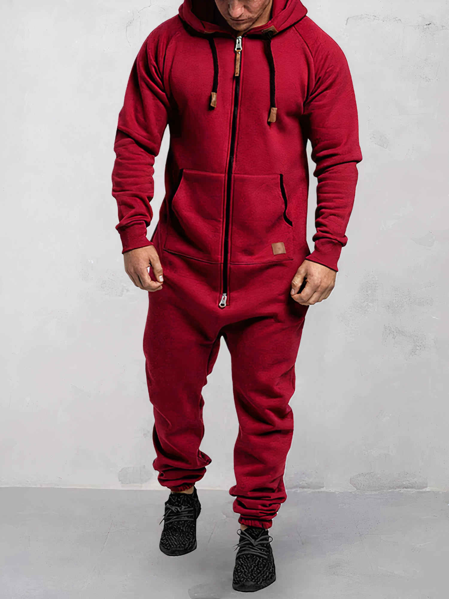 Tuta Sportiva Uomo| Felpa con Zip Intera e Pantaloni Coordinati