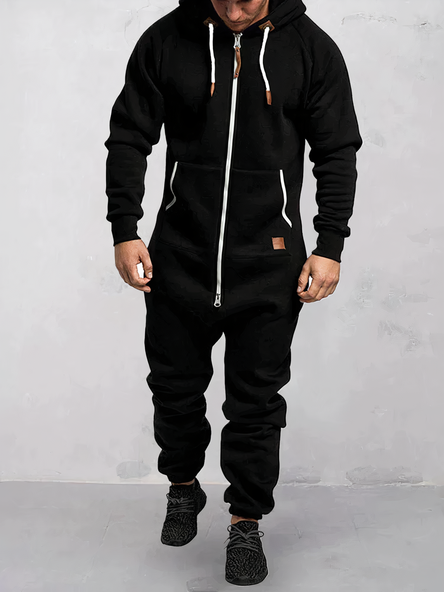 Tuta Sportiva Uomo| Felpa con Zip Intera e Pantaloni Coordinati