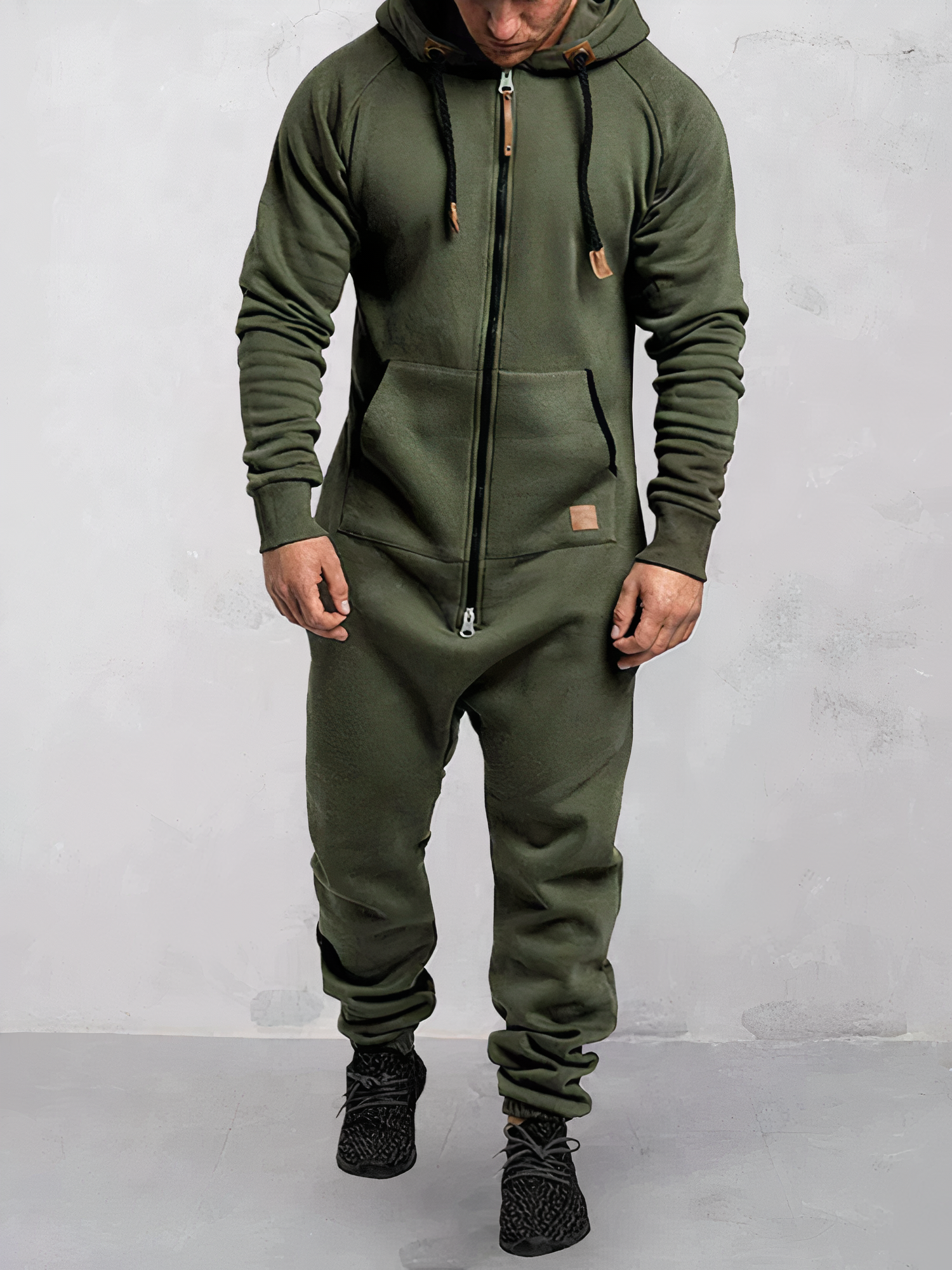 Tuta Sportiva Uomo| Felpa con Zip Intera e Pantaloni Coordinati