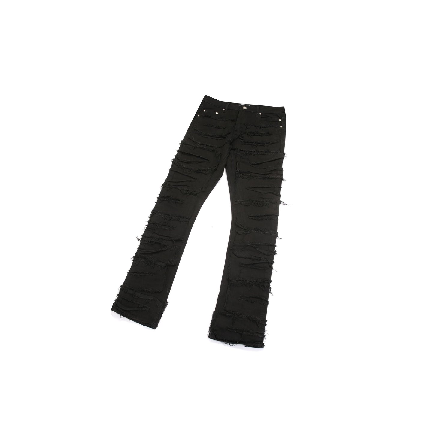 Urban Ripped™ | Jeans Nero con Strappi