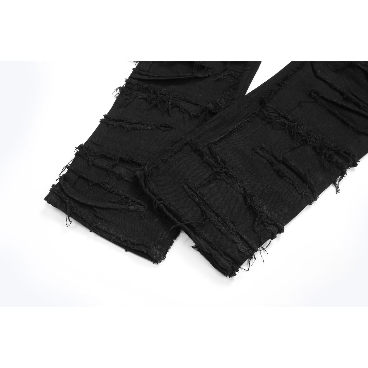 Urban Ripped™ | Jeans Nero con Strappi