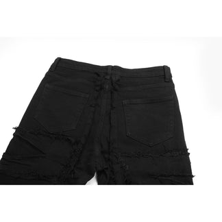 Urban Ripped™ | Jeans Nero con Strappi