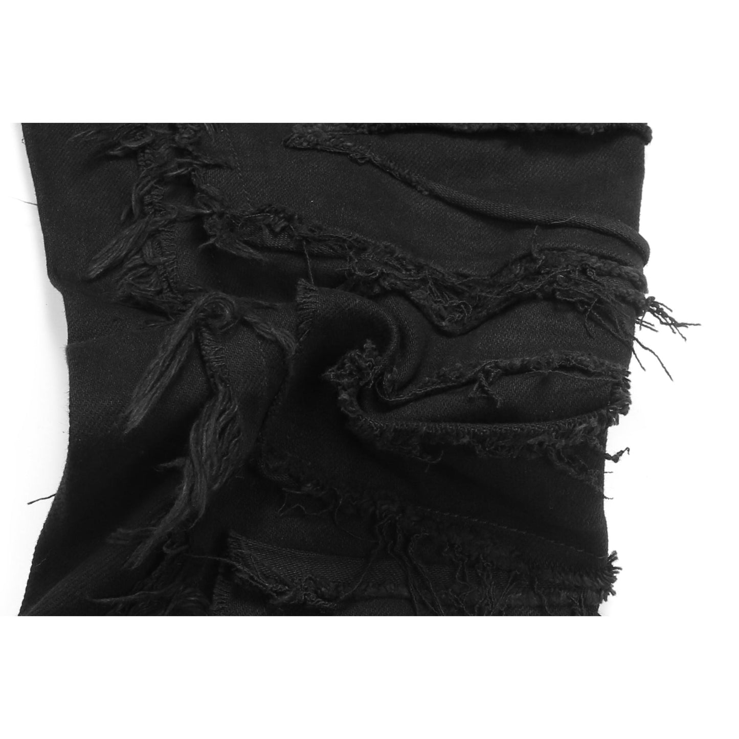 Urban Ripped™ | Jeans Nero con Strappi